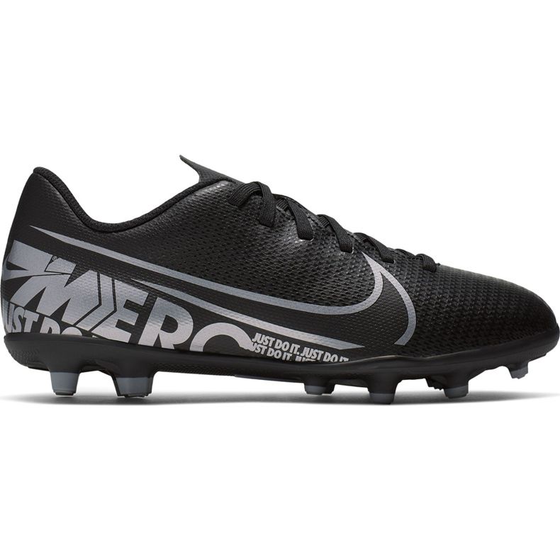 Nike Mercurial Vapor 13 Club FG / MG Junior AT8161 001 football shoes black black