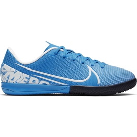 Nike Mercurial Vapor 13 Academy Ic Junior AT8137 414 soccer shoes blue blue Nike Mercurial Vapor 13 Academy Ic Junior AT8137 414 soccer shoes blue blue