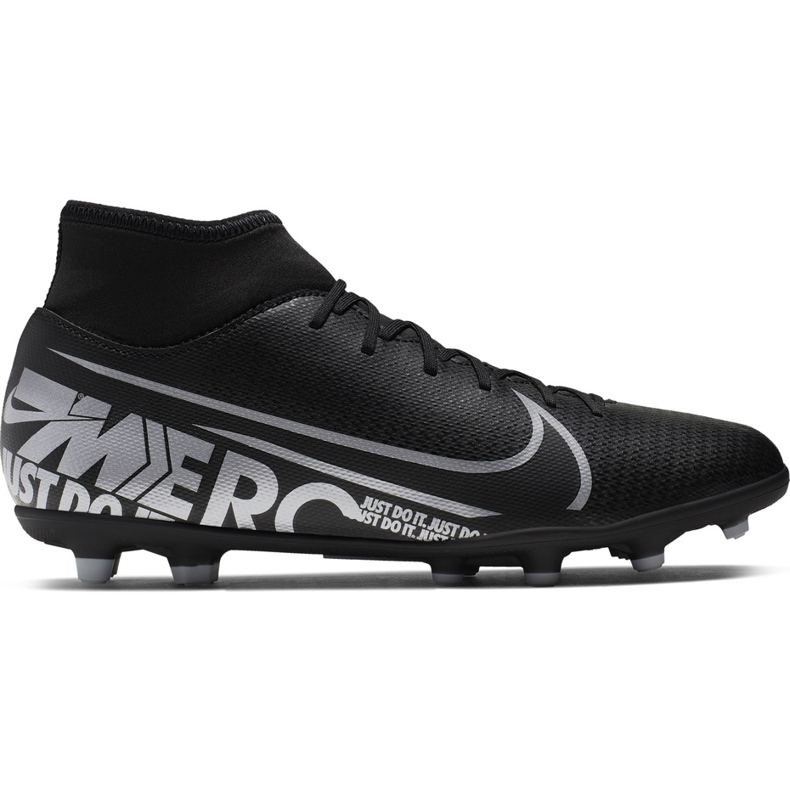 Nike Mercurial Superfly 7 Club FG / MG AT7949 001 football shoes black black