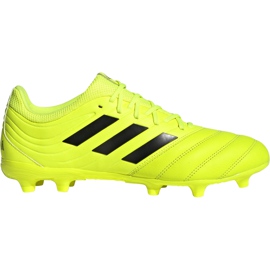 Adidas Copa 19.3 Fg soccer shoes yellow F35495