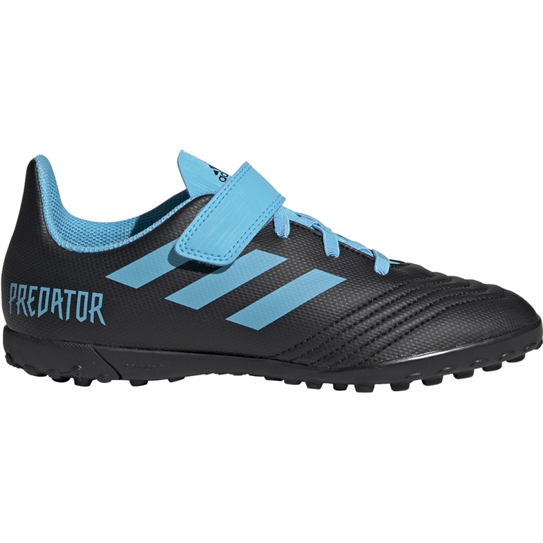 Adidas Predator 19.4 H&L Tf Junior football boots black blue G25827 Adidas Predator 19.4 H&L Tf Junior football boots black blue G25827