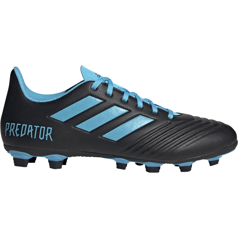 Football boots adidas Predator 19.4 FxG black and blue F35598