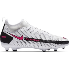 Nike Phantom Gt Academy Df FG / MG Junior CW6694 160 football shoe white white