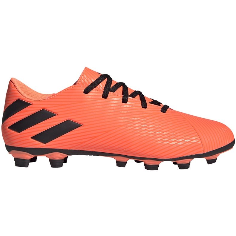 Adidas Nemeziz 19.4 FxG soccer shoes orange EH0302