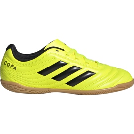 Adidas Copa 19.4 In Junior football boots yellow F35451