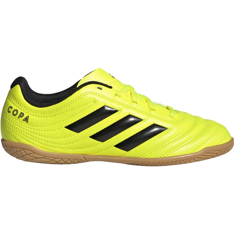 Adidas Copa 19.4 In Junior football boots yellow F35451