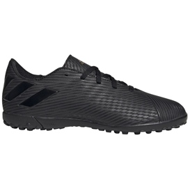 Adidas Nemeziz 19.4 Tf Jr black EG3313 football boots for kids Adidas Nemeziz 19.4 Tf Jr black EG3313 football boots for kids