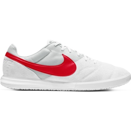 Nike Premier Ii Sala Ic AV3153 160 soccer shoes grey white Nike Premier Ii Sala Ic AV3153 160 soccer shoes grey white