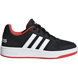 Adidas Hoops 2.0 K children's shoes black-red B76067 white