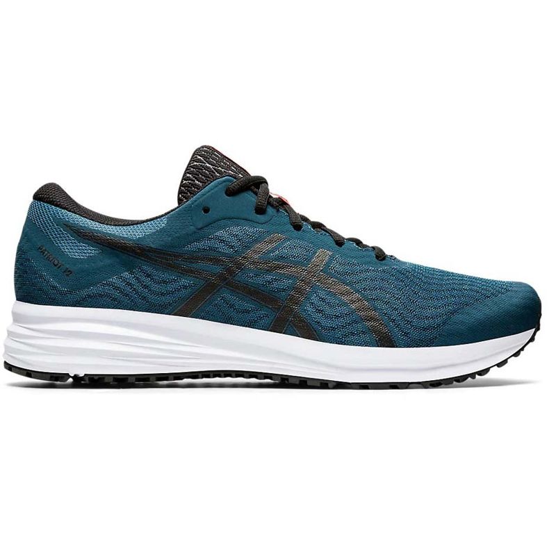Men's Asics Patriot 12 running shoes blue 1011A823 401
