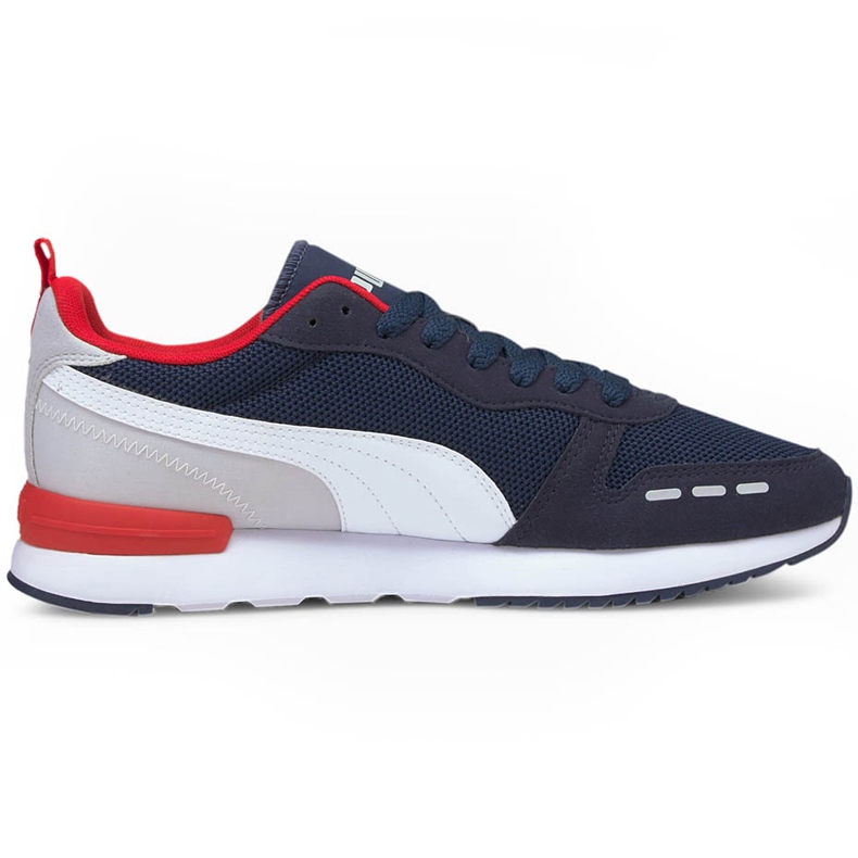 Men's shoes Puma R78 navy blue-white-gray-red 373117 24 multicolored