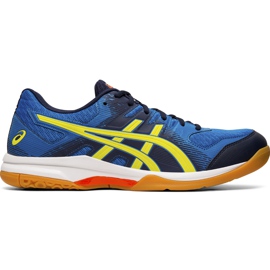 Asics Gel Rocket 9 men's volleyball shoes blue navy blue 1071A030 400 Asics Gel Rocket 9 men's volleyball shoes blue navy blue 1071A030 400