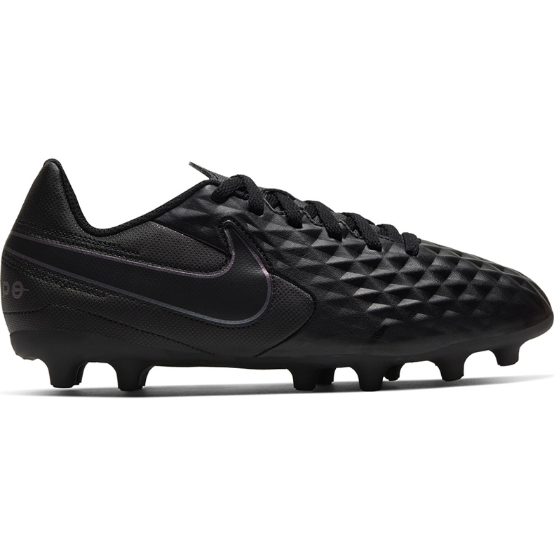 Nike Tiempo Legend 8 Club FG / MG Junior AT5881 010 football shoes black black