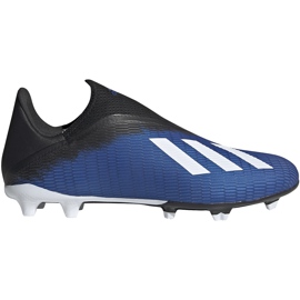 Adidas X 19.3 Ll Fg soccer shoes blue-black EG7178