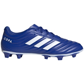 Adidas Copa 20.4 Fg EH1485 football boots blue blue Adidas Copa 20.4 Fg EH1485 football boots blue blue