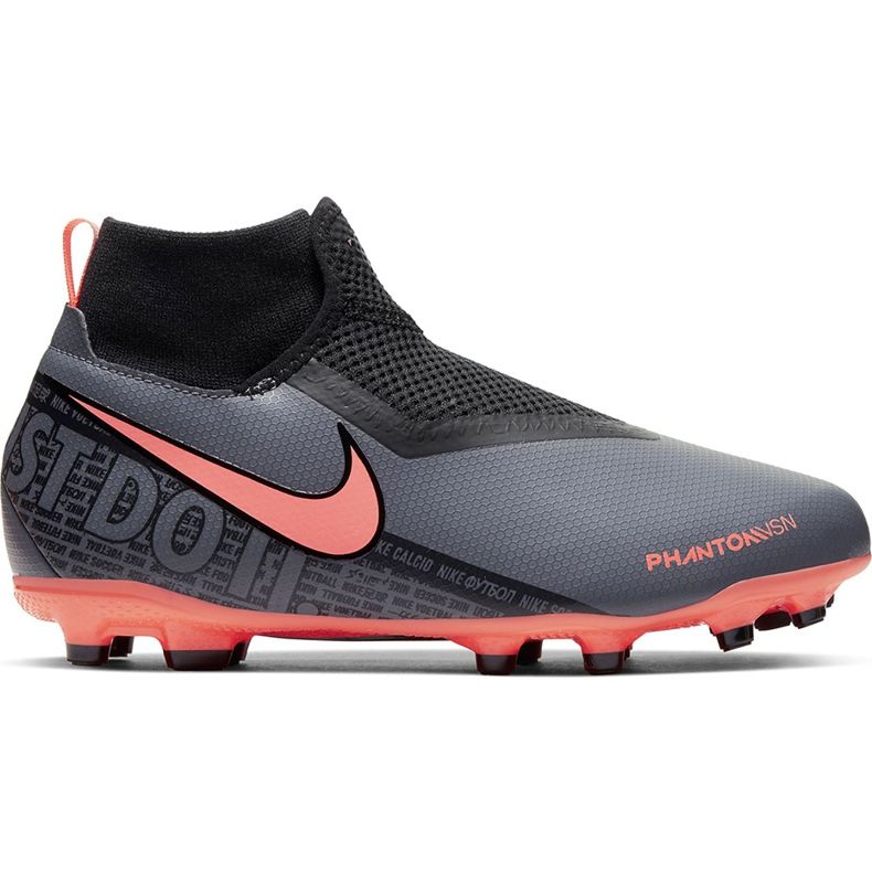 Nike Phantom Vsn Academy Df FG / MG Jr AO3287 080 football shoes multicolored black