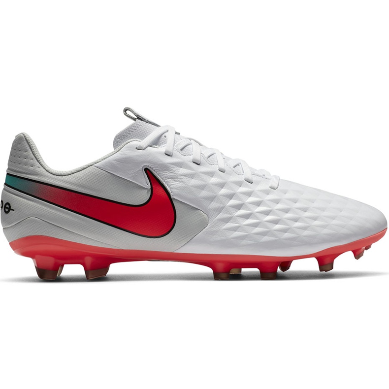 Nike Tiempo Legend 8 Academy FG / MG AT5292 163 football shoe white white Nike Tiempo Legend 8 Academy FG / MG AT5292 163 football shoe white white