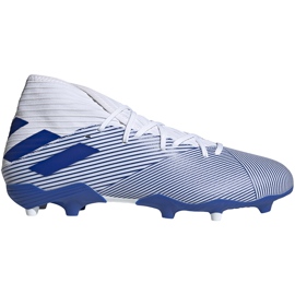 Football boots adidas Nemeziz 19.3 Fg white and blue EG7202 multicolored Football boots adidas Nemeziz 19.3 Fg white and blue EG7202 multicolored