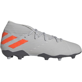 Adidas Nemeziz 19.3 Fg soccer shoes gray EF8287 grey grey Adidas Nemeziz 19.3 Fg soccer shoes gray EF8287 grey grey