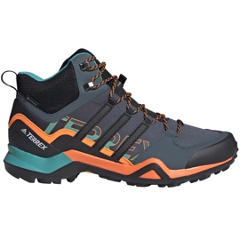 Adidas Terrex Swift men's shoes gray-orange-blue FV6840 grey multicolored Adidas Terrex Swift men's shoes gray-orange-blue FV6840 grey multicolored