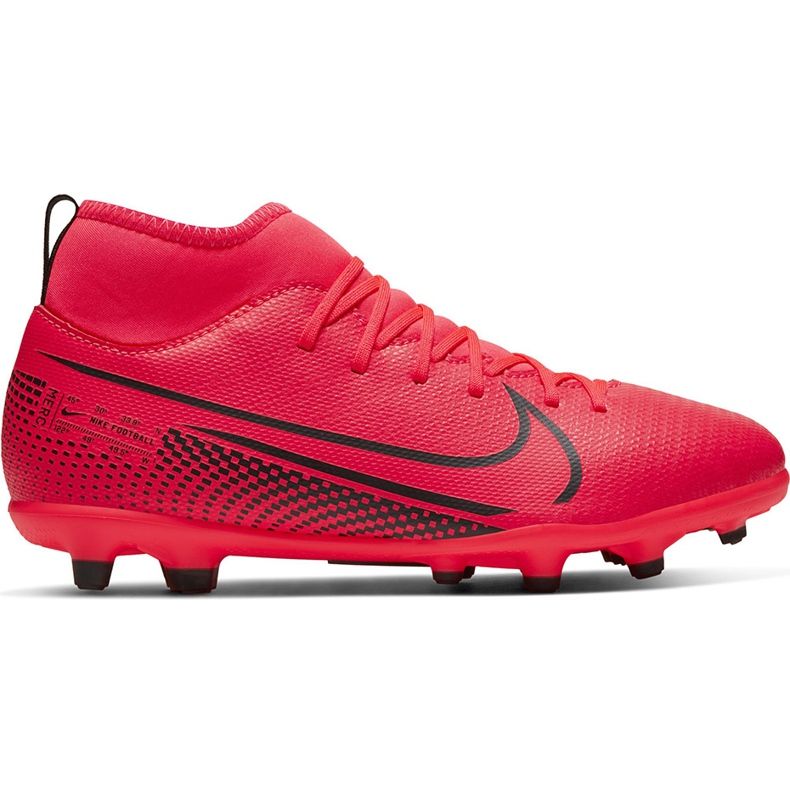 Nike Mercurial Superfly 7 Club FG / MG Junior AT8150 606 football shoes red red