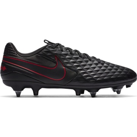 Nike Tiempo Legend 8 Academy SG-Pro Ac AT6014 060 football shoe black black Nike Tiempo Legend 8 Academy SG-Pro Ac AT6014 060 football shoe black black