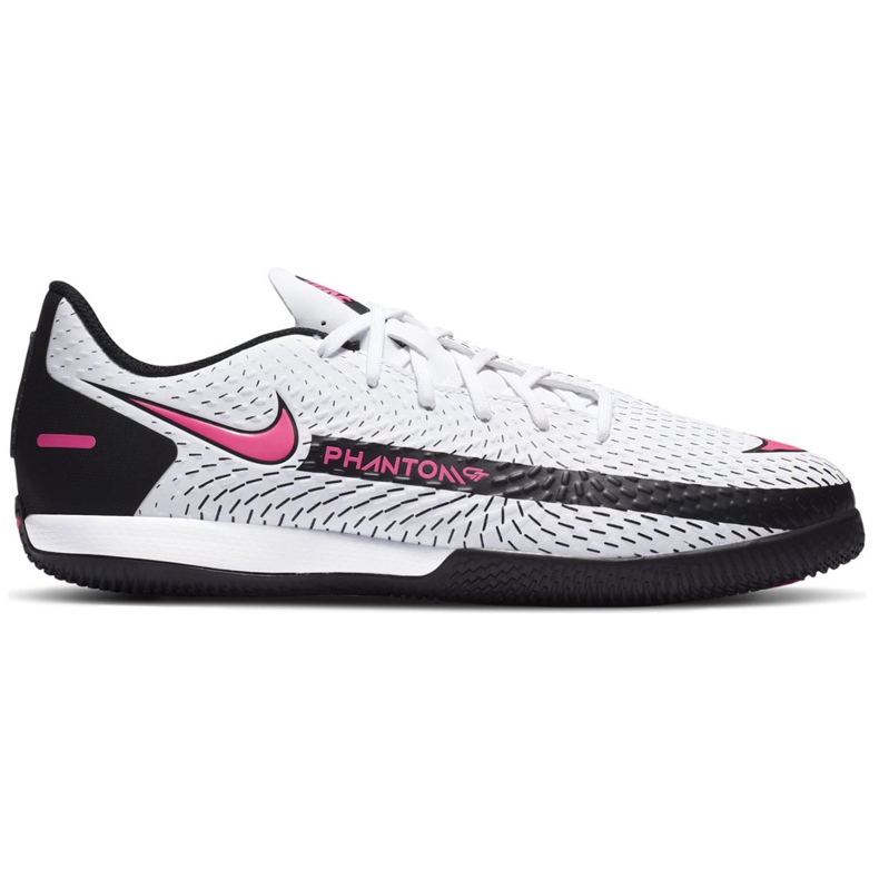 Nike Phantom Gt Academy Ic Junior CK8480 160 football shoe white white Nike Phantom Gt Academy Ic Junior CK8480 160 football shoe white white