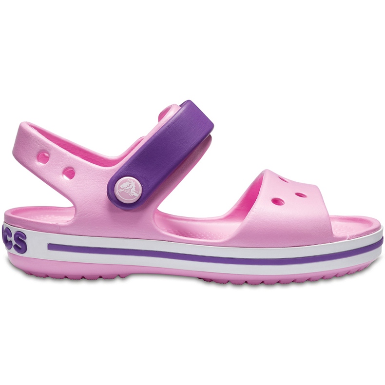 Crocs sandals for children Crocband Sandal Kids light pink-purple 12856 6AI