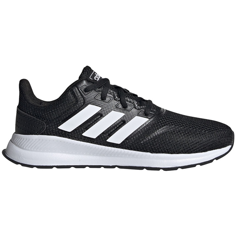 Adidas Runfalcon K kids shoes black and white EG2545