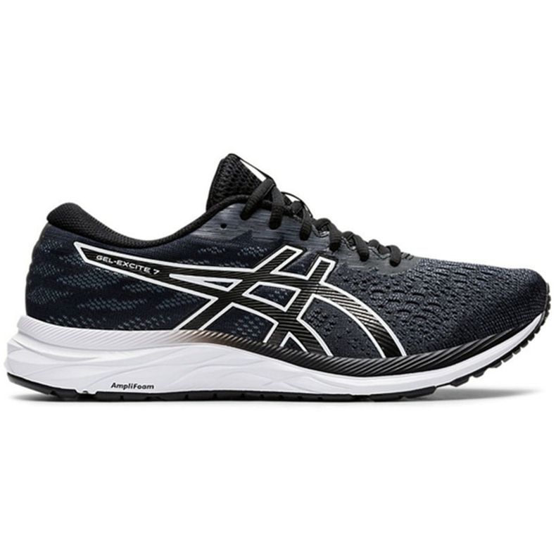 Men's running shoes Asics Gel Excite 7 black and white 1011A657 001