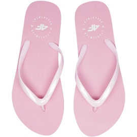 Women's slippers 4F light pink H4L20 KLD005 56S Women's slippers 4F light pink H4L20 KLD005 56S