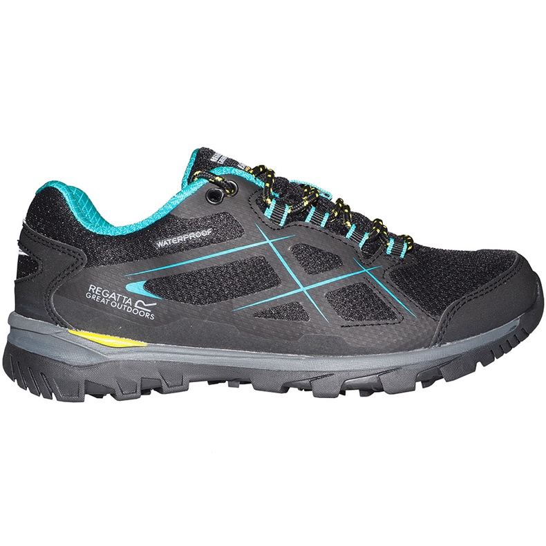 Women's shoes Regatta Wms Kota Low black and blue RWF489 41QF grey