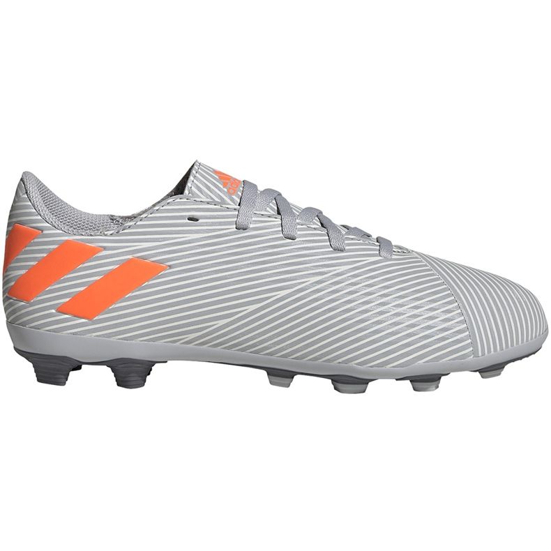 Adidas Nemeziz 19.4 FxG Jr gray soccer shoes EF8305 multicolored grey