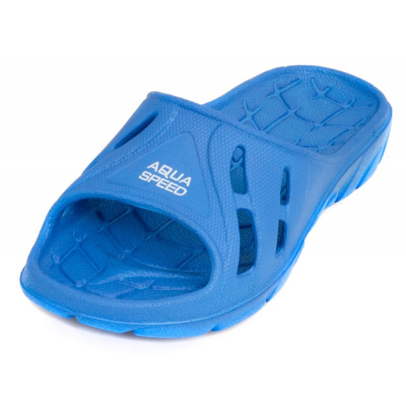 Aqua-Speed ​​Alabama slippers for children blue color 01