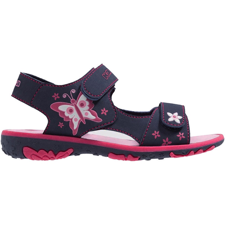 Kappa Blossom K Footwear Kids sandals for children navy blue-pink 260593K 6722
