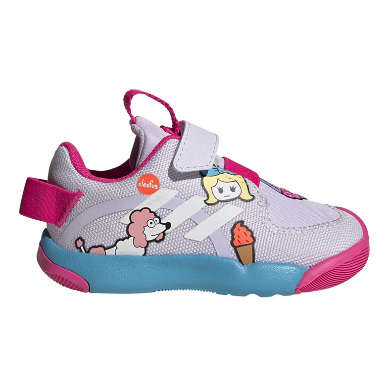 Adidas Active Play I children's shoes white-blue-pink FW8395 violet