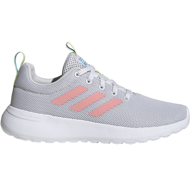 Adidas Lite Racer Cln K gray EG3049 children's shoes pink grey