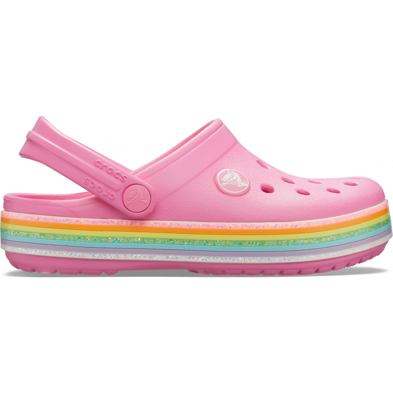 Crocs for kids Crocband Rainbow Glitter Clg K pink 206 151 669