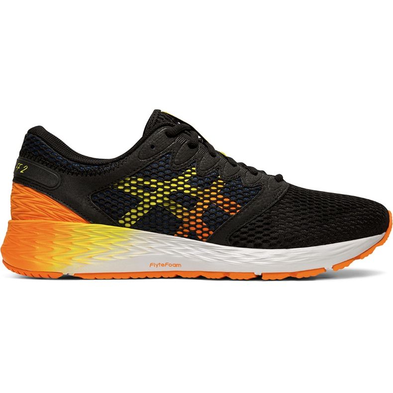 Men's running shoes Asics Roadhawk Ff 2 black and orange 1011A136 005