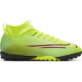Nike Mercurial Superfly 7 Academy Mds Tf Junior BQ5407 703 football shoe yellow multicolored