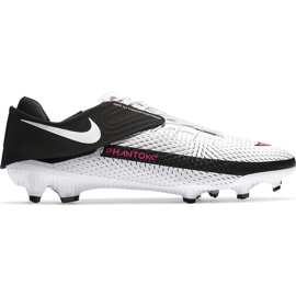 Nike Phantom Gt Academy FlyEase FG / MG DA2835 160 football shoes white white Nike Phantom Gt Academy FlyEase FG / MG DA2835 160 football shoes white white