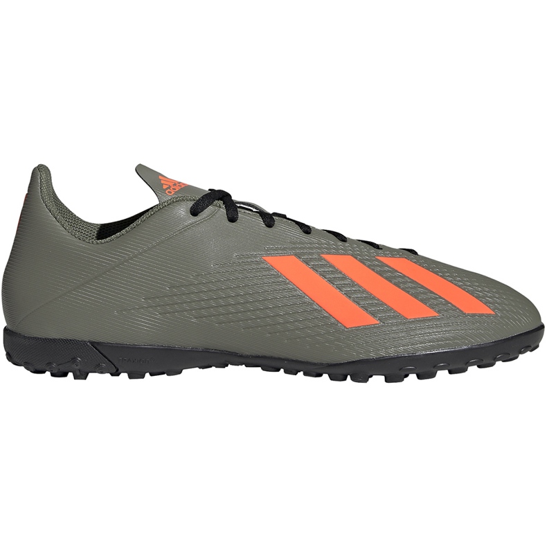 Green adidas X 19.4 Tf soccer shoes EF8370 grey