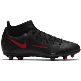 Nike Phantom Gt Club Df FG / MG Junior CW6727 060 football shoes black black Nike Phantom Gt Club Df FG / MG Junior CW6727 060 football shoes black black
