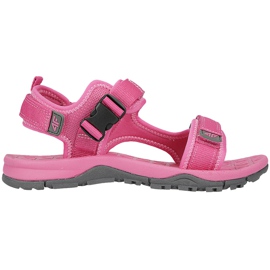 Girls' sandals 4F fuchsia HJL20 JSAD002 55S pink