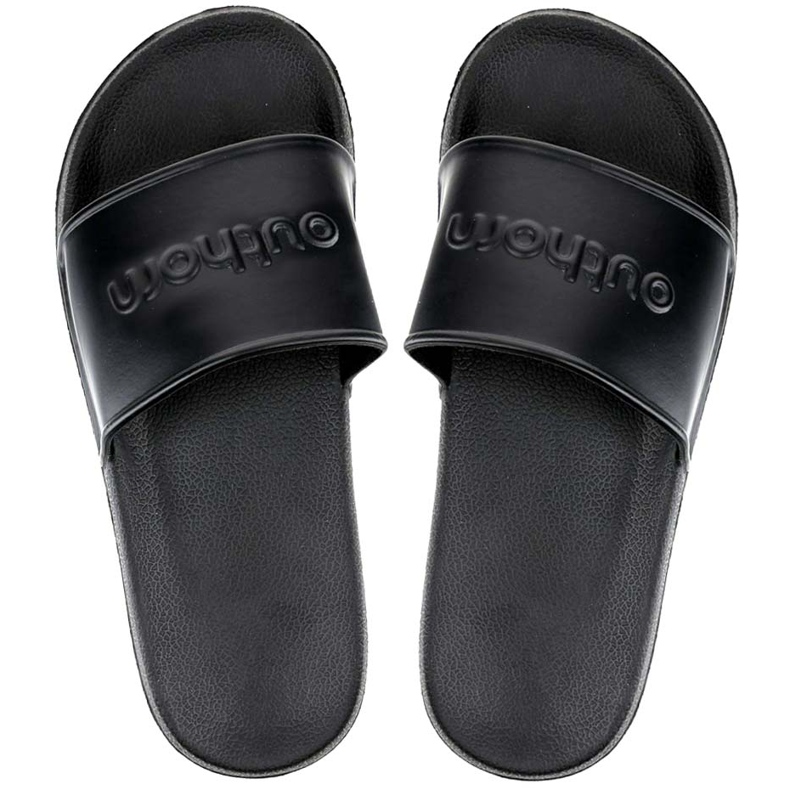Outhorn men's slippers deep black HOL20 KLM602 20S