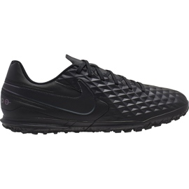 Nike Tiempo Legend 8 Club Tf AT6109 010 football boots black black Nike Tiempo Legend 8 Club Tf AT6109 010 football boots black black