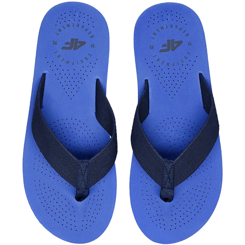 Men's slippers 4F blue H4L20 KLM004 33S