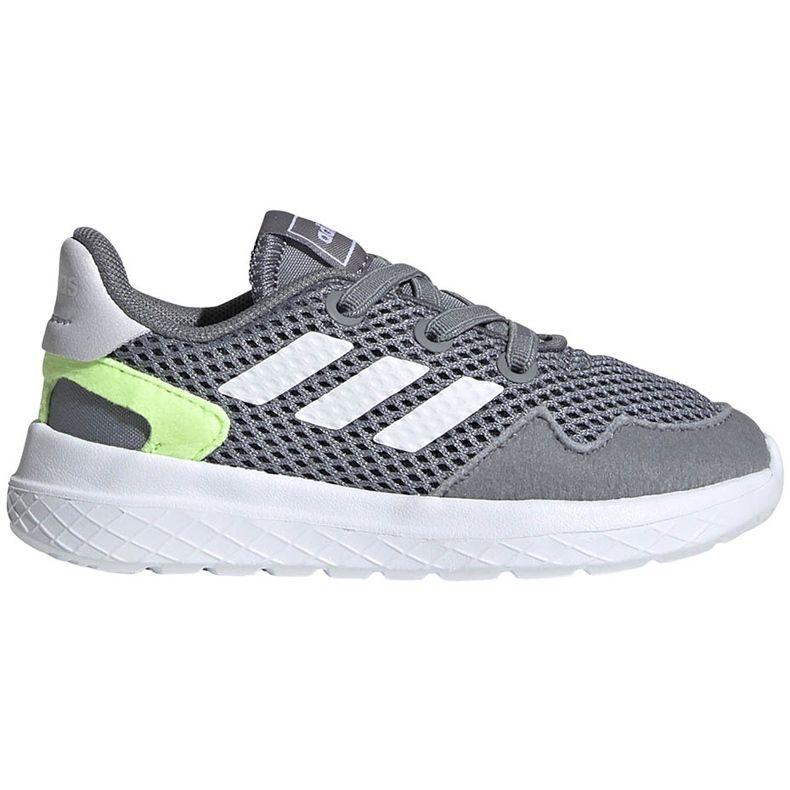 Adidas Archivo K gray children's shoes EG3978 white grey green Adidas Archivo K gray children's shoes EG3978 white grey green
