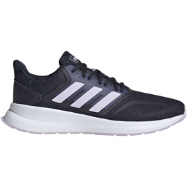 Adidas Runfalcon women's shoes navy blue and pink EG8626 violet Adidas Runfalcon women's shoes navy blue and pink EG8626 violet