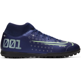 Nike Mercurial Superfly 7 Club Mds Tf BQ5437 401 football shoe navy blue navy blue